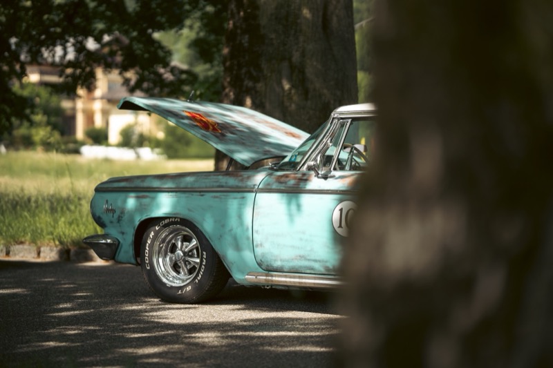 Classic am Mondsee — Fahrzeugfotografie