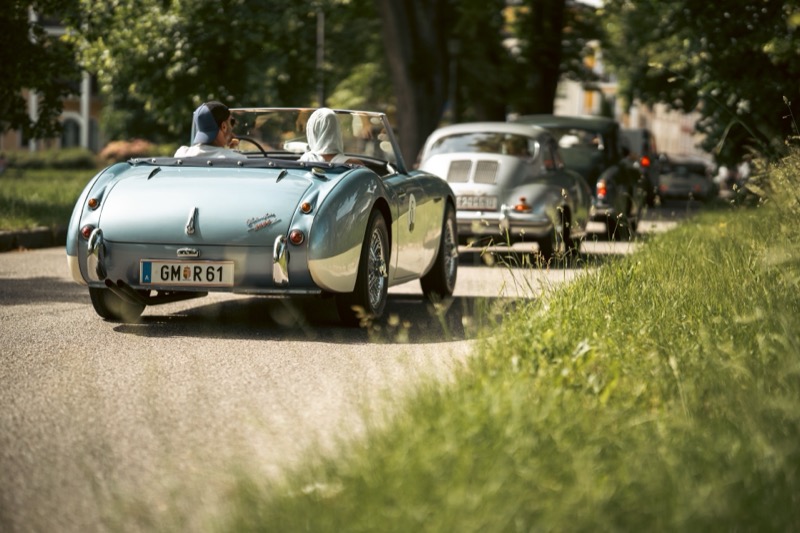 Classic am Mondsee — Fahrzeugfotografie