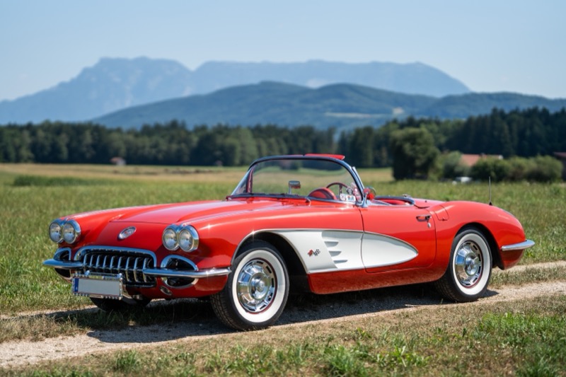 Corvette 1959 — Fahrzeugfotografie
